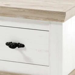 Wohnen 214x200x45 Dielenmöbel Kombi - Nedita (vierteilig)