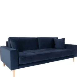 Wohnen Skandinavische Möbel|Sofas*210x78x93 3er Wohnzimmercouch im Skandi Design - Sulcan