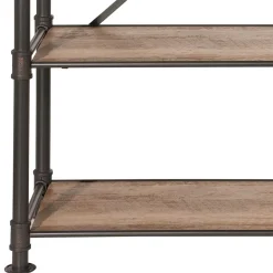 Wohnen 124x180x50 Factory Regal mit vier Fächern - Nenvia