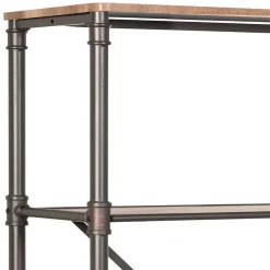 Wohnen 124x180x50 Factory Regal mit vier Fächern - Nenvia