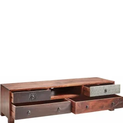 Wohnen 150x40x40 Fernsehkommode aus Akazie mehrfarbig - Welina