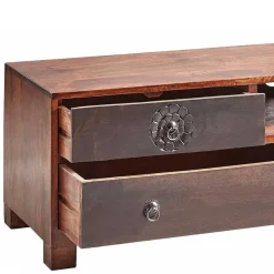 Wohnen 150x40x40 Fernsehkommode aus Akazie mehrfarbig - Welina