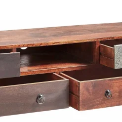 Wohnen 150x40x40 Fernsehkommode aus Akazie mehrfarbig - Welina