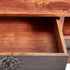 Wohnen 150x40x40 Fernsehkommode aus Akazie mehrfarbig - Welina