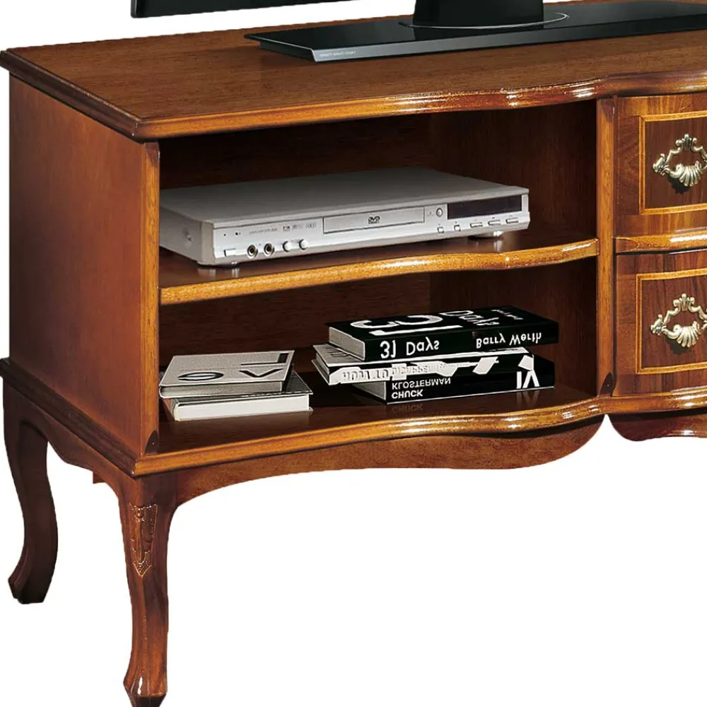 Wohnen Sideboards & Kommoden|Sideboards & Kommoden*158x60x37 Fernsehunterschrank im Barockstil - Motiz