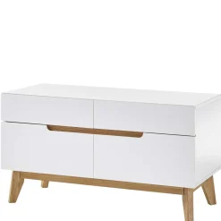 Wohnen Tv & Hifi-Möbel|Tv & Hifi-Möbel*97x53x40 Flur Lowboard mit vier Schubladen - Perdon