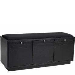 Wohnen 107x45x37 Flur Polsterbank mit Schubladen - Geskan