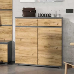 Wohnen 96x103x40 Flur Vertiko für Schuhe - Orsecca