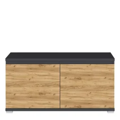 Wohnen 96x40x40 Flurbank mit zwei Türen - Orsecca