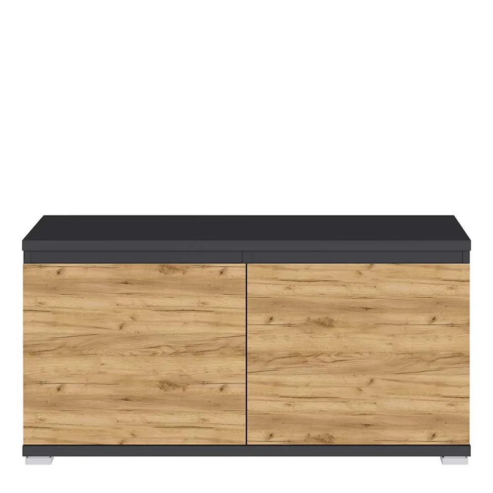 Wohnen 96x40x40 Flurbank mit zwei Türen - Orsecca