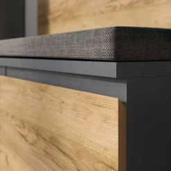 Wohnen 96x40x40 Flurbank mit zwei Türen - Orsecca