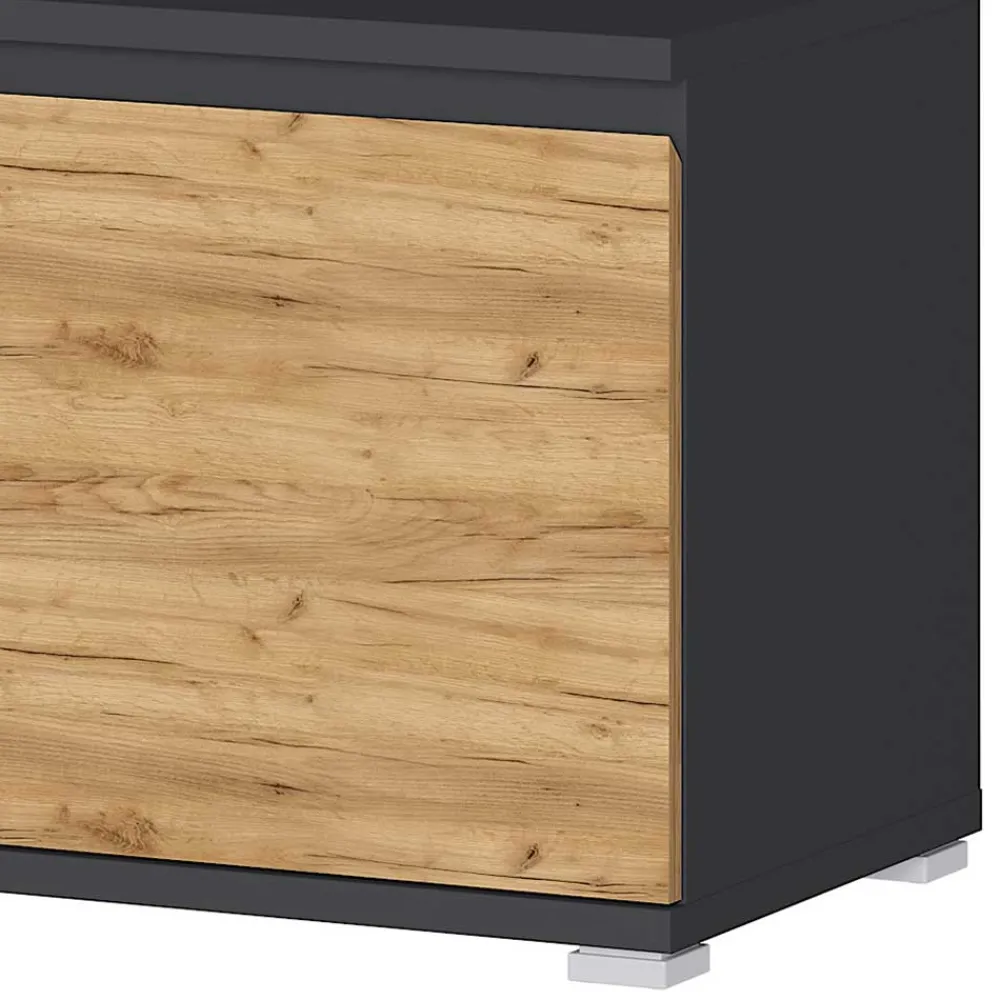 Wohnen 96x40x40 Flurbank mit zwei Türen - Orsecca