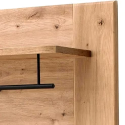 Wohnen Bürogarderoben*85x122x27 Garderobe in Eiche Nachbildung - Larinca