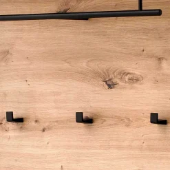 Wohnen Bürogarderoben*85x122x27 Garderobe in Eiche Nachbildung - Larinca