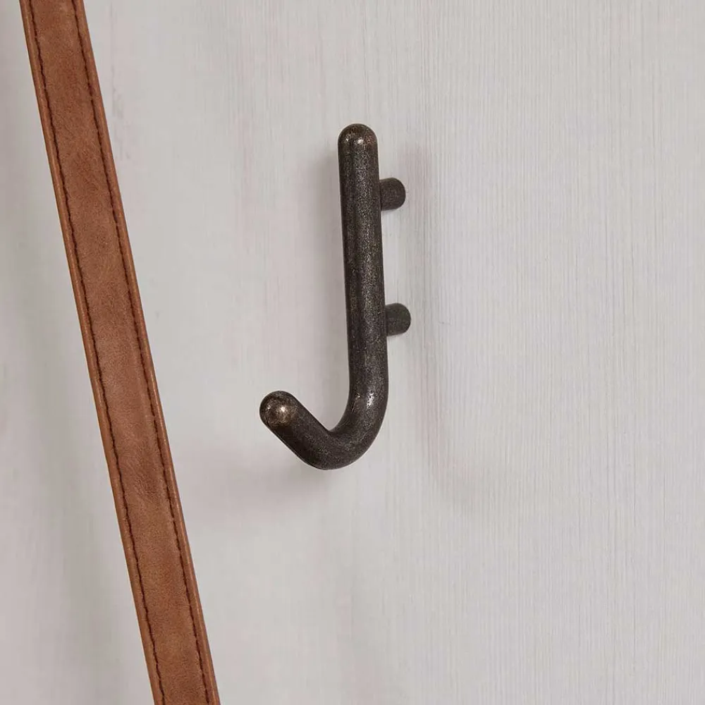 Wohnen Garderoben|Garderoben*41x195x9 Garderobenpaneel mit 4 festen Haken - Nurelcas