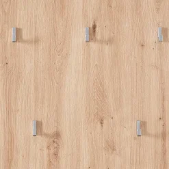 Wohnen Bürogarderoben*84x135x27 Garderobenpaneel mit fünf Kleiderhaken - Cluster