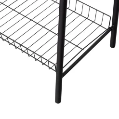 Wohnen Schwarze Möbel|Kleiderständer*70x167x41 Garderobenständer im Skandi Design - Jendras