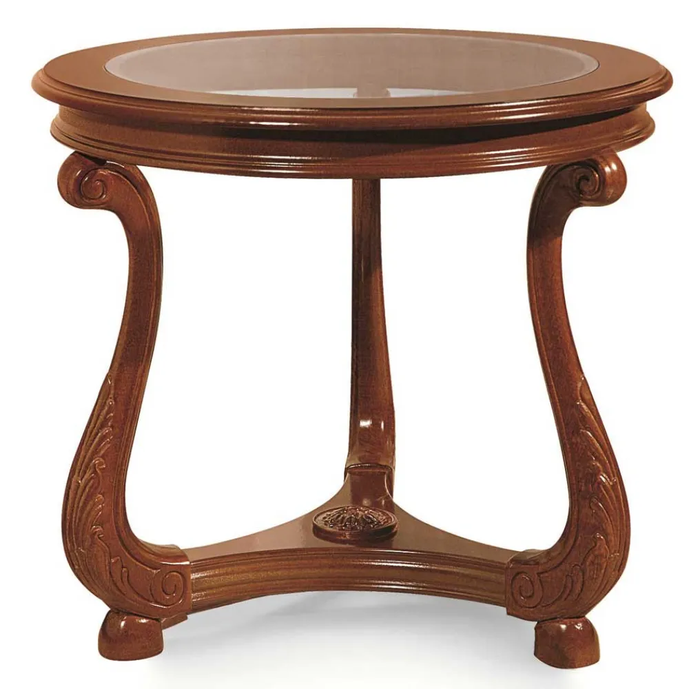 Wohnen 60x56x60 Glas Beistelltisch im Italienischen Design - Vibon