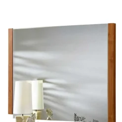 Wohnen 80x60x2 Glasspiegel in Ahornfarben - Gromany