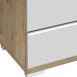Wohnen 75x120x42 Große Hochkommode mit sechs Schubladen - Nuetran