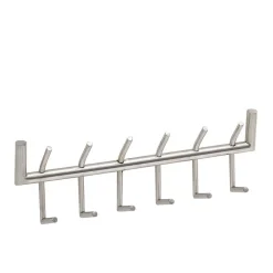 Wohnen 60x19x10 Hakenleiste mit zwölf Haken - Almond