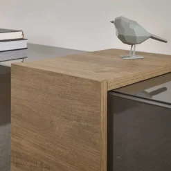 Wohnen Sideboards & Kommoden|Küchenschränke*78x116x44 Highboard in Dunkelgrau Hochglanz - Eracosta