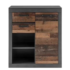 Wohnen 92x104x40 Highboard mit 2 Fächern - Timuras
