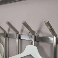Wohnen 60x100x8 Hängende Garderobe aus Metall - modern - Marano