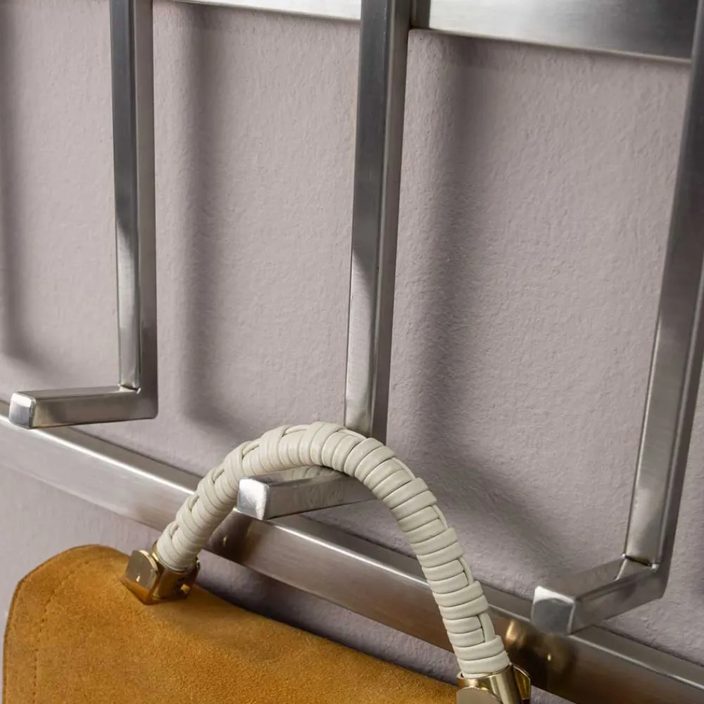 Wohnen 60x100x8 Hängende Garderobe aus Metall - modern - Marano