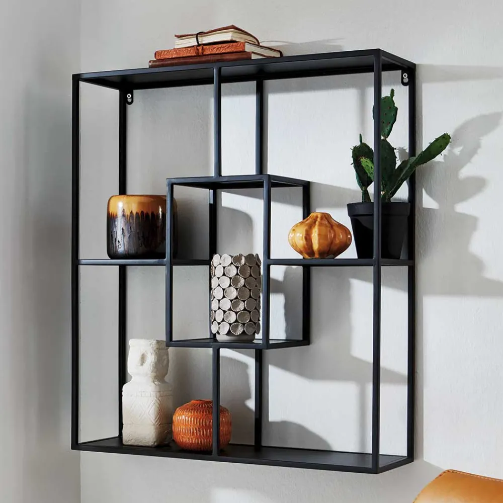 Wohnen 60x70x18 Hängeregal in modernem Design - Lilina