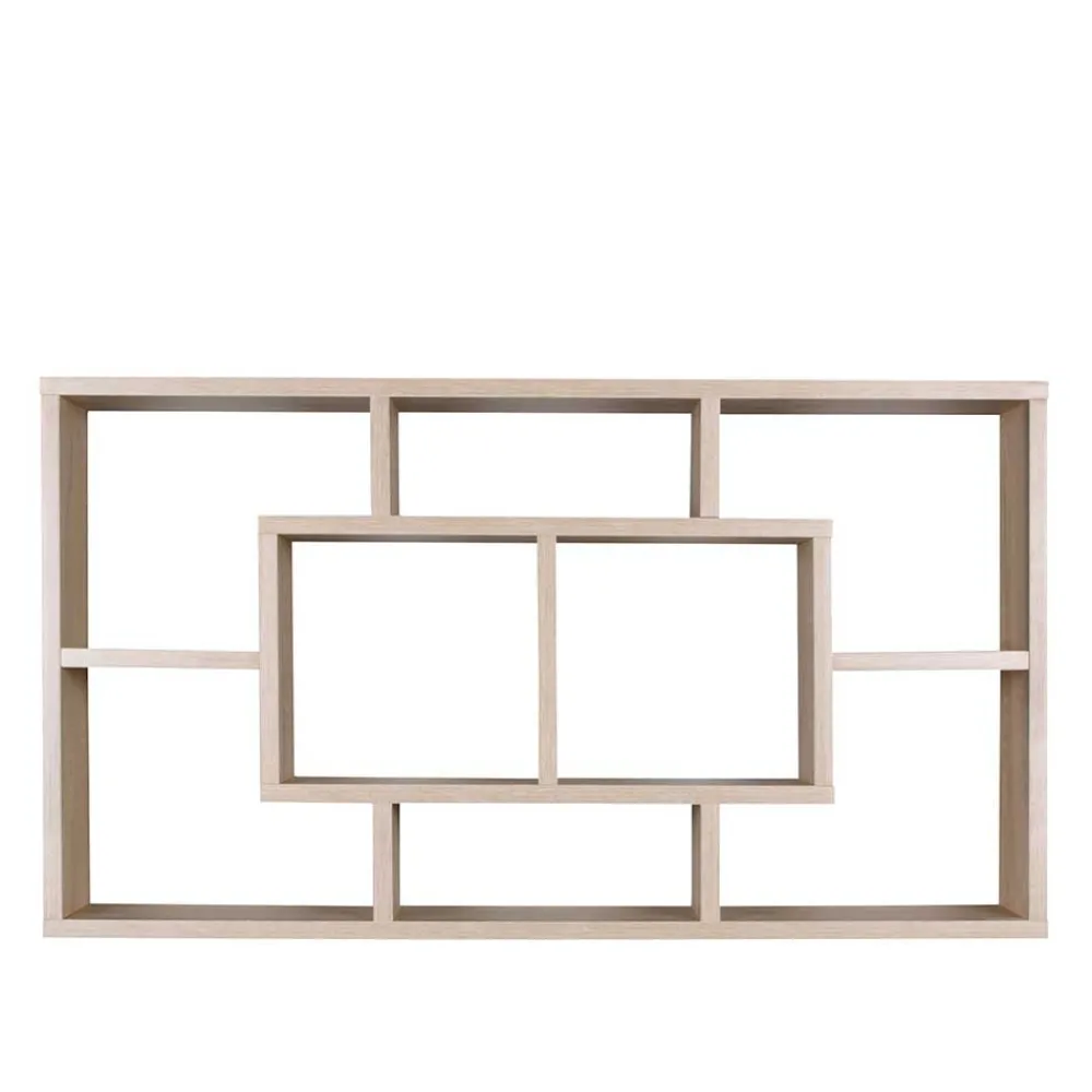 Wohnen Esszimmerregale|Wohnzimmer-Regale*85x48x16 Hängeregal mit acht Fächern - Franklin