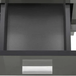 Wohnen 60x90x30 Hochglanz Badschrank in Grau - Ulivia