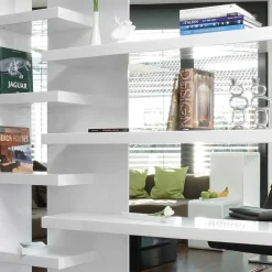 Wohnen Wohnzimmer-Regale|Wohnzimmerschränke*200x200x35 Hochglanz Regal Raumteiler - Sakura