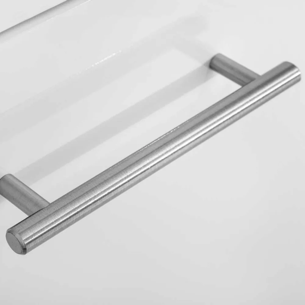 Wohnen Waschtisch|Waschbeckenunterschränke*60x59x35 Hochglanz Unterbeckenschrank in Weiß - Vohdan