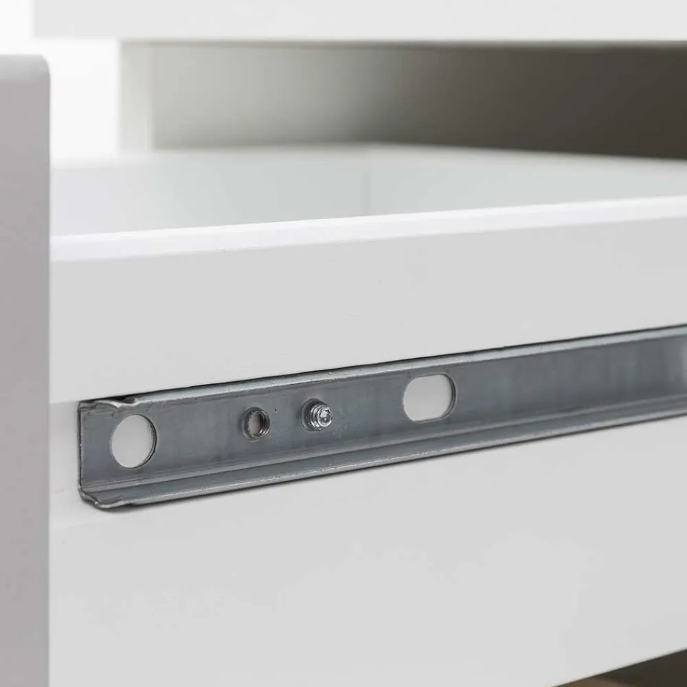 Wohnen Waschtisch|Waschbeckenunterschränke*60x59x35 Hochglanz Unterbeckenschrank in Weiß - Vohdan