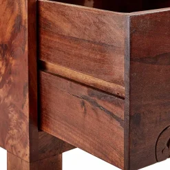 Wohnen 30x71x30 Hochkommode mit 3 Schubladen - Welina