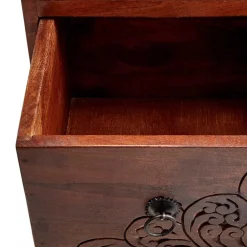 Wohnen 30x71x30 Hochkommode mit 3 Schubladen - Welina