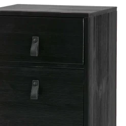 Wohnen Nachttische|Kommoden*40x74x35 Hochkommode mit Bügelgestell - Clewono