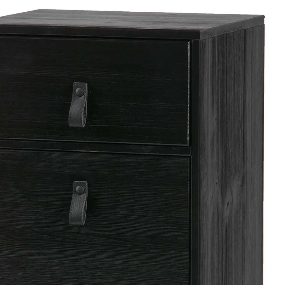 Wohnen Nachttische|Kommoden*40x74x35 Hochkommode mit Bügelgestell - Clewono