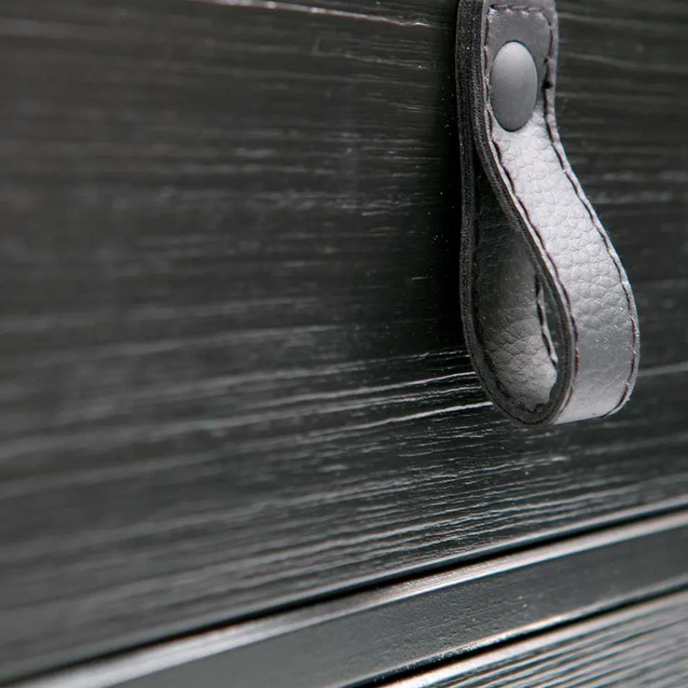 Wohnen Nachttische|Kommoden*40x74x35 Hochkommode mit Bügelgestell - Clewono