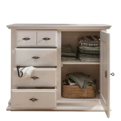 Wohnen Flurkommoden*114x94x47 Hohe Kommode im Landhausstil - Beato