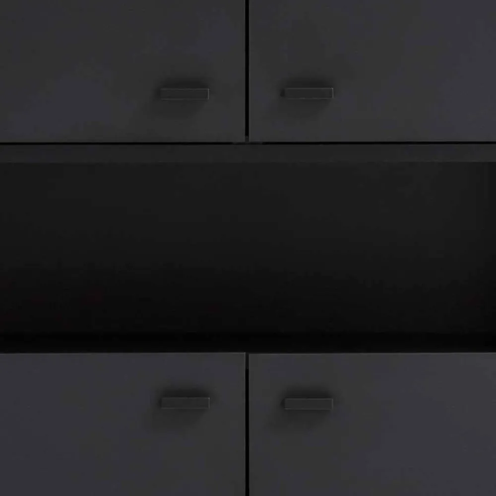 Wohnen Skandinavische Möbel|Schuhschränke*60x186x33 Hoher Schuhschrank mit 4 Türen & Fach - Anderian