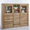 Wohnen Esszimmerschränke|Highboards*158x140x40 Holz Highboard aus Wildeiche - Maila
