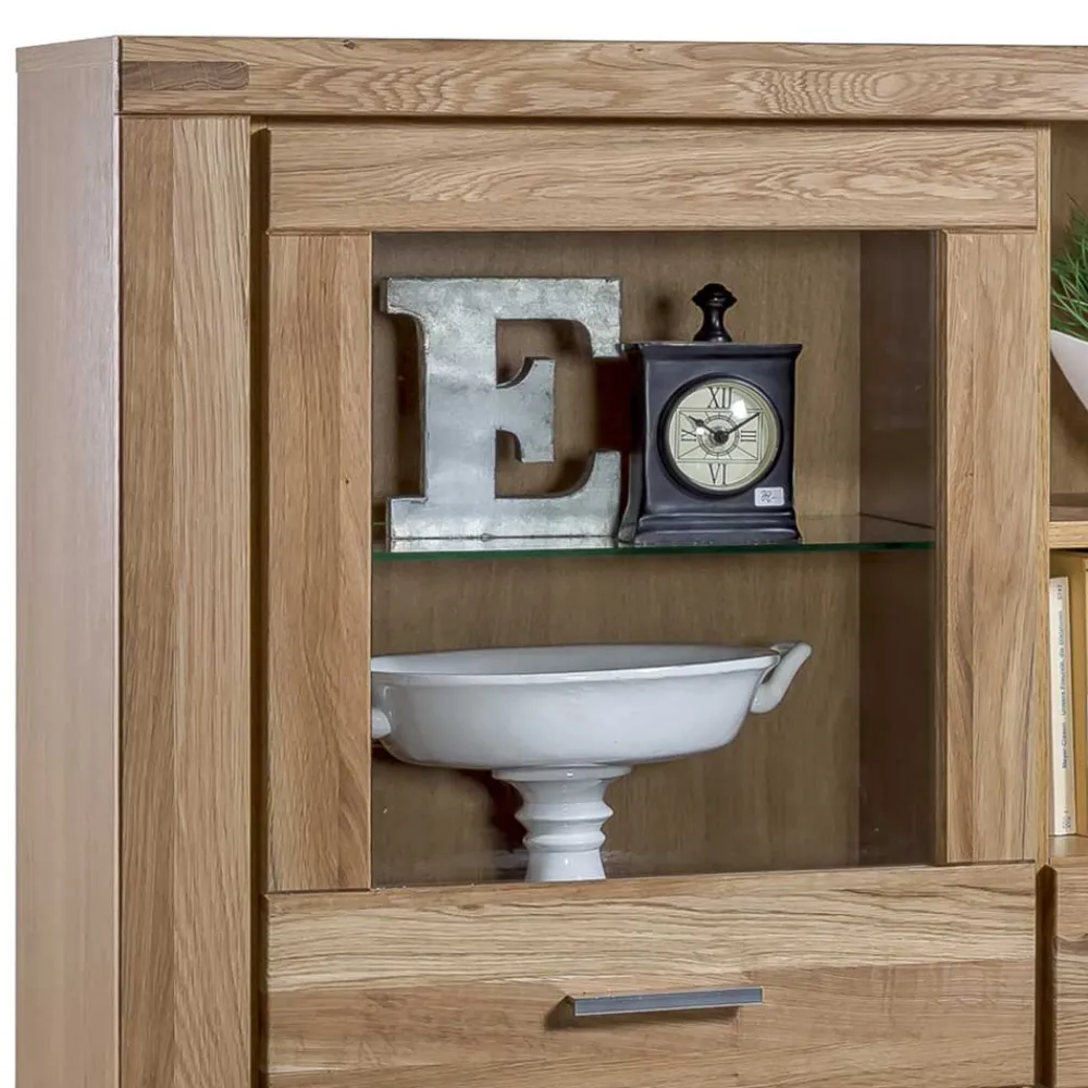 Wohnen Esszimmerschränke|Highboards*158x140x40 Holz Highboard aus Wildeiche - Maila