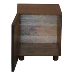 Wohnen 40x35x40 Holz Schränkchen mit Ornament Schnitzerei - Kick