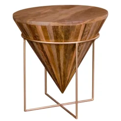 Wohnen 45x45x45 Holztisch im Kegel Konus Design - Scolari