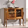 Wohnen Esszimmer-Vitrinen|Italienische Möbel*108x100x40 Italienische Vitrine 2-türig - Carlenna I