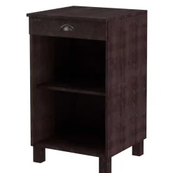 Wohnen Küchenschränke*50x85x50 Küche Regal in Wenge Braun - Srelia