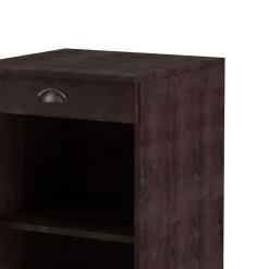 Wohnen Küchenschränke*50x85x50 Küche Regal in Wenge Braun - Srelia