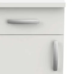 Wohnen 40x85x60 Küche Unterschrank in Weiß - Locardos